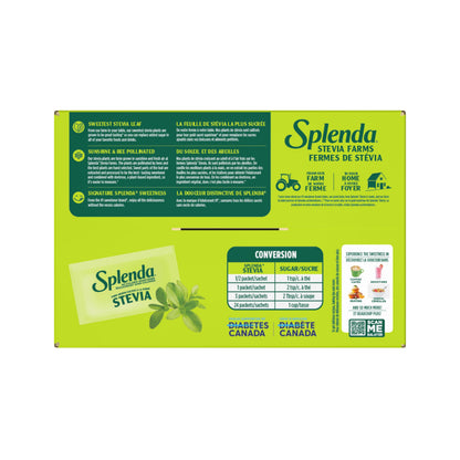 SPLENDA Stevia Zero Calorie Sweetener - 400 Individual Packets