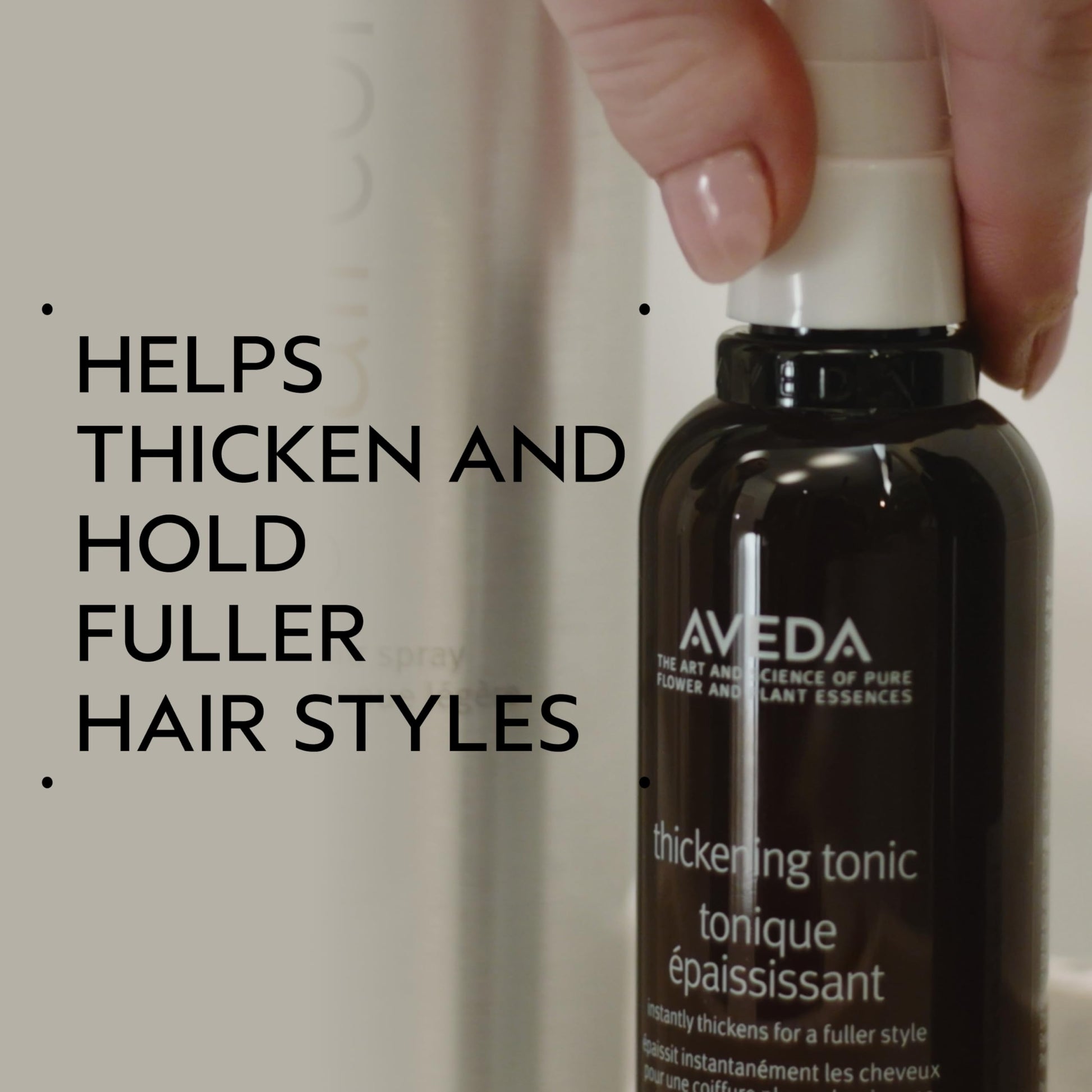 Aveda Thickening Tonic | Instantly Thickens Hair | for Thin and Fine Hair | with Certified Organic Amla, 100ml Aveda
