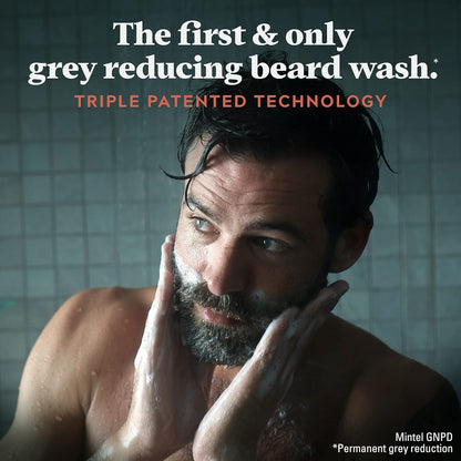 JUST FOR MEN Control GX Beard Wash, Gradually Reduces Grey (118 mL)