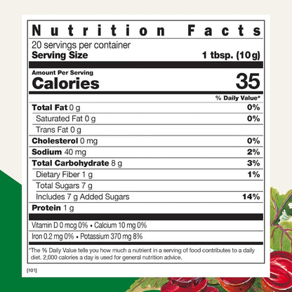 Salus Red Beet Crystals | Red Beet Extract Supports Healthy Blood Pressure and Circulation | Boosts and Improves Athletic Performance | Organic Source of Antioxidants