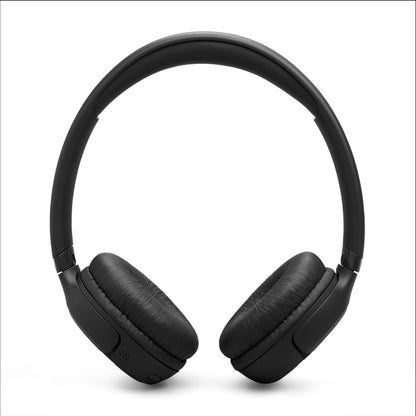JBL Tune 530BT - Wireless on-Ear Bluetooth® Headphones with JBL Pure Bass Sound, JBL App, 2 beamforming mics, Multi-Point Connection, Up to 76 Hours of Battery Life - Black