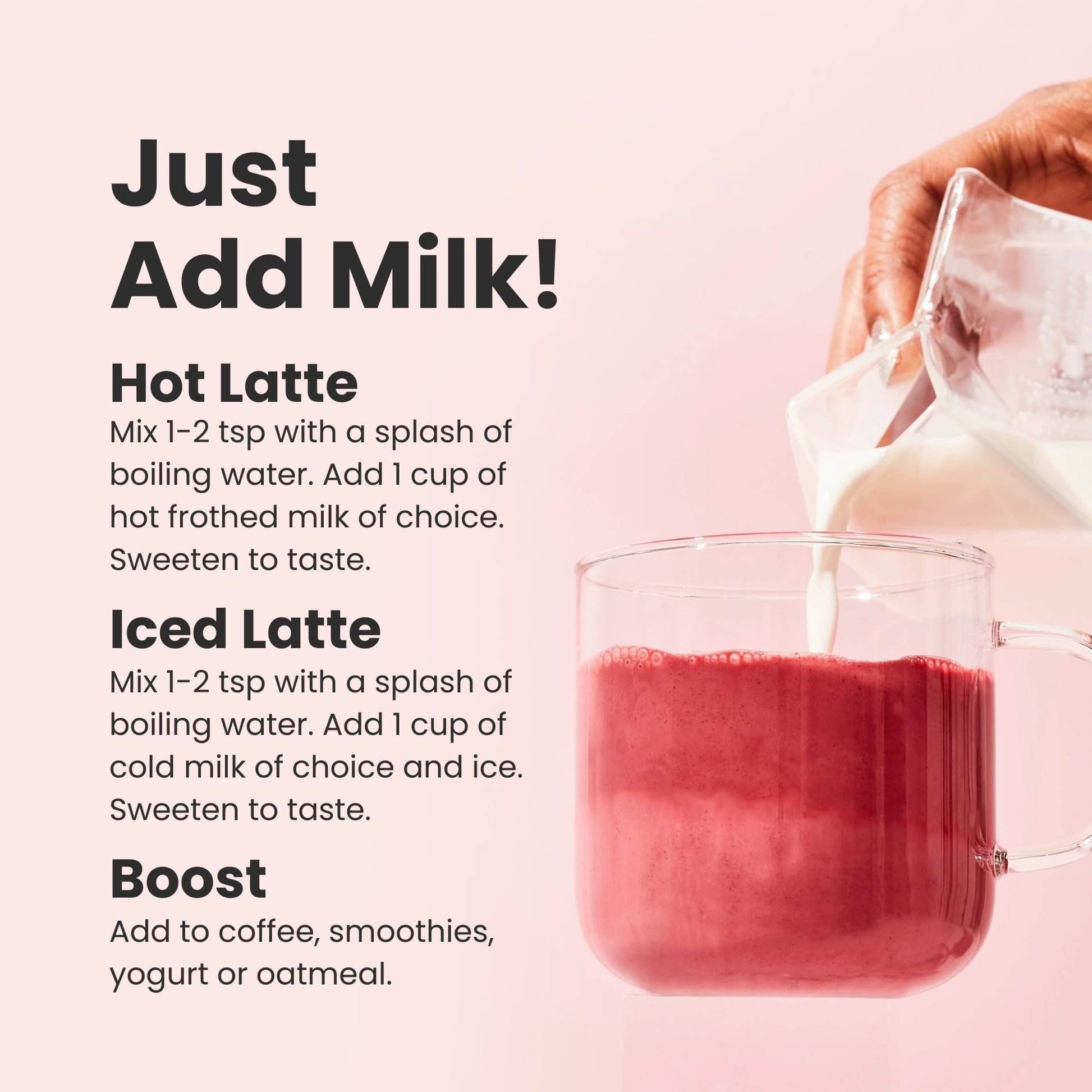 Blume Superfoods Latte - Beetroot Powder, Energy Boosting, Organic Beet Powder, Clove, Cinnamon, Ginger - Vegan, Gluten-Free - 25 Servings -Canadian Brand - As Seen on Dragons' Den Blume