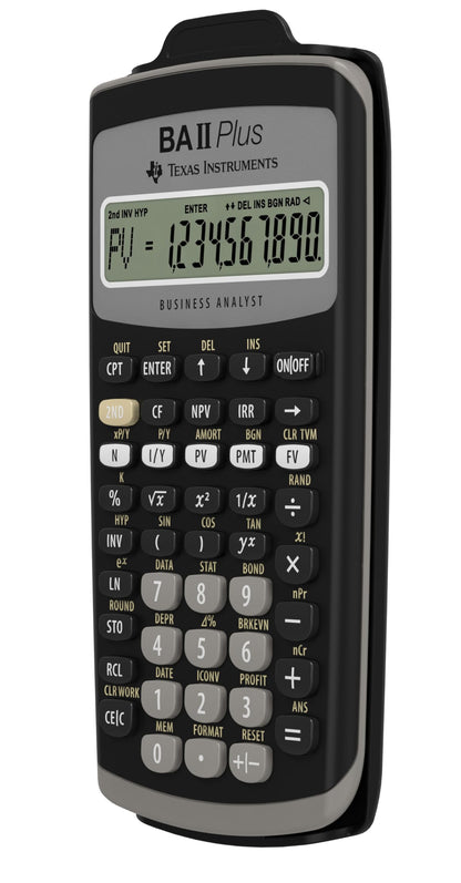 Texas Instruments BA II Plus Financial Calculator, Black