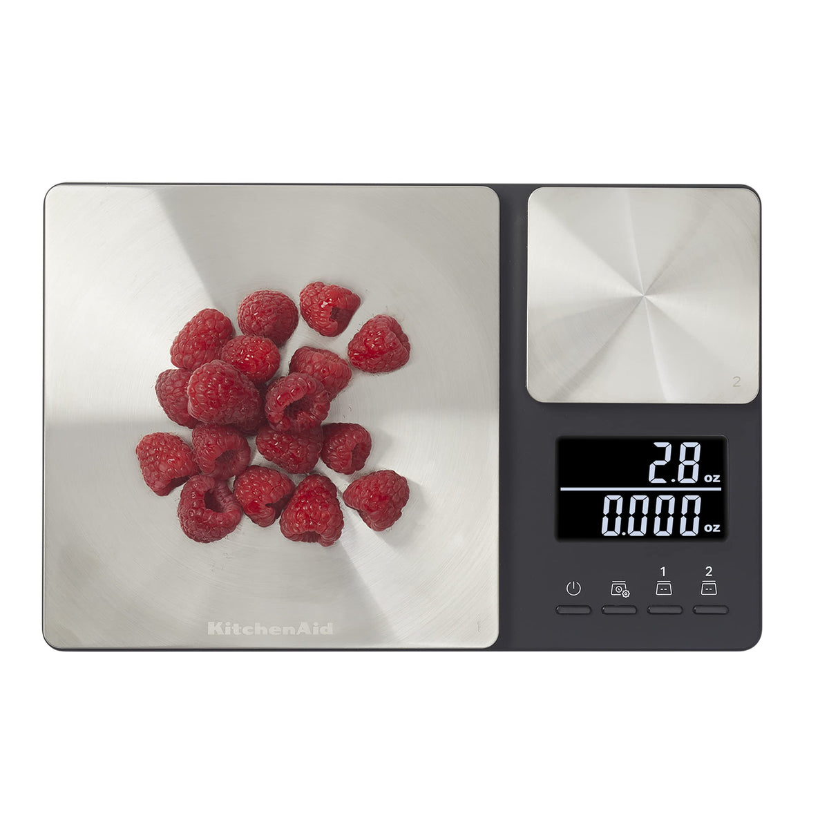 KitchenAid - Digital Kitchen Scale, 11 lb Dual Platform, Easy Read Display