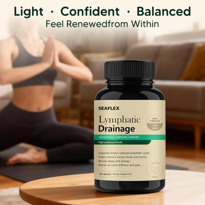Lymphatic Drainage Capsules 60 Capsules – Lymphatic Drainage & Supports Cellulite Reduction - Available at All In One Marketplace Canada
