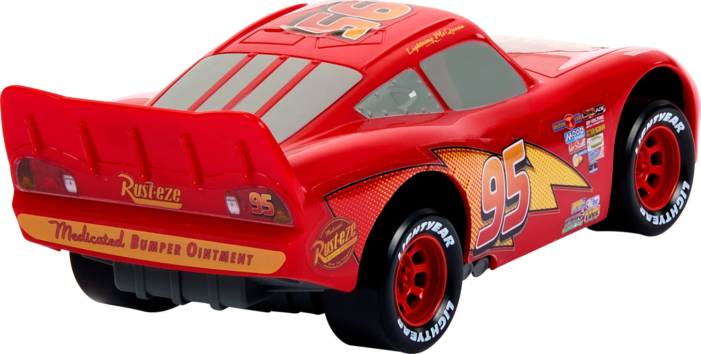 Mattel Disney and Pixar Cars Moving Moments Lightning McQueen Race Car Mattel