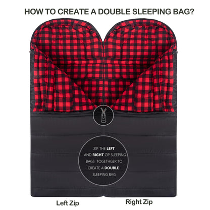 HiZYNICE Sleeping Bags for Adults XXL Cold Weather 🍁 All In One Marketplace Canada