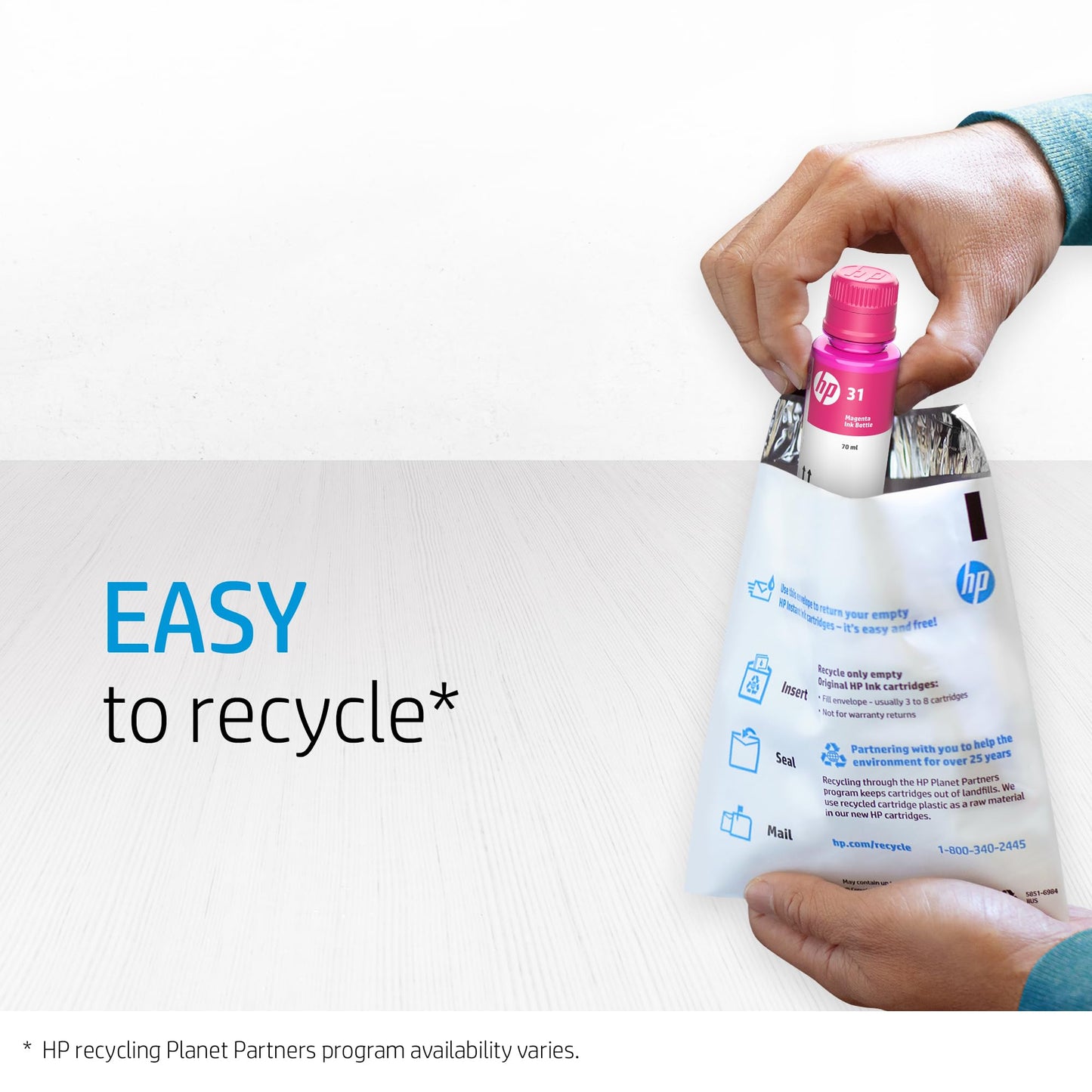 HP 32XL Black Ink Bottle, 135ml (1VV24AN) HP