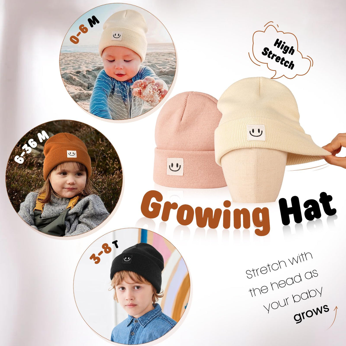 FURTALK Baby Beanie Toddler Winter Hat Boys Girls Kids Warm Knitted Cap 🍁 All In One Marketplace Canada