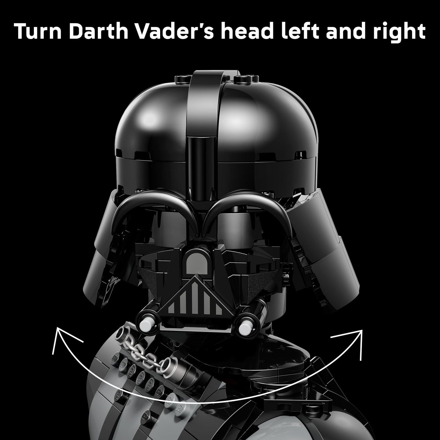 LEGO Star Wars Darth Vader Bust - Collectible Building Set for Adults, Ages 18+ - Star Wars Gift for Men & Women - with Darth Vader Minifigure - Bedroom or Shelf Decor - 75439 LEGO