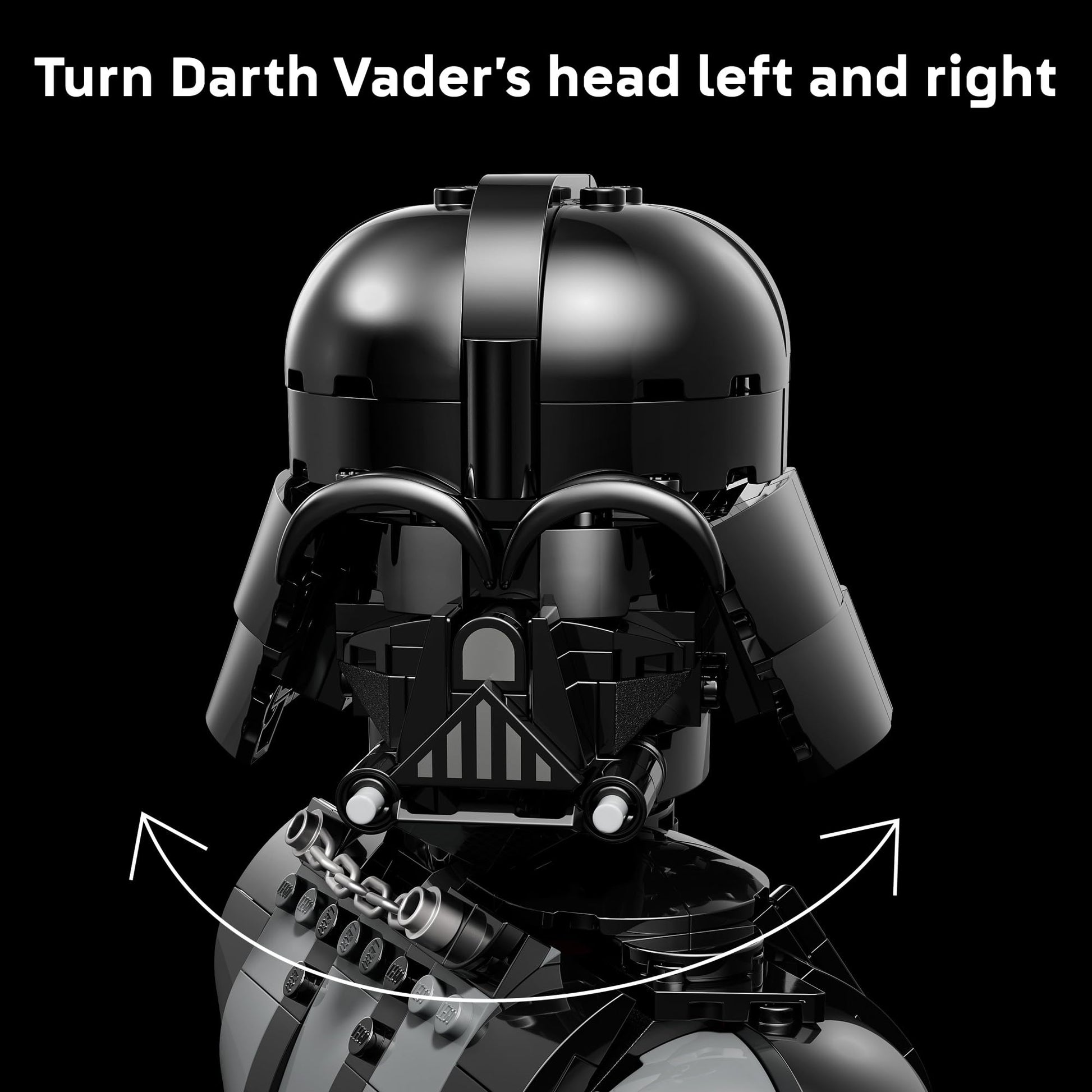 LEGO Star Wars Darth Vader Bust - Collectible Building Set for Adults, Ages 18+ - Star Wars Gift for Men & Women - with Darth Vader Minifigure - Bedroom or Shelf Decor - 75439 LEGO