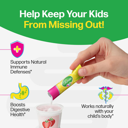 Culturelle Kids Daily Probiotic Packets for Kids | With 100% Naturally Sourced Lactobacillus GG Strain †††††† | Most Clinically Studied Probiotic | Pediatrician Recommended † | 30 Count Packets 🍁 All In One Marketplace Canada