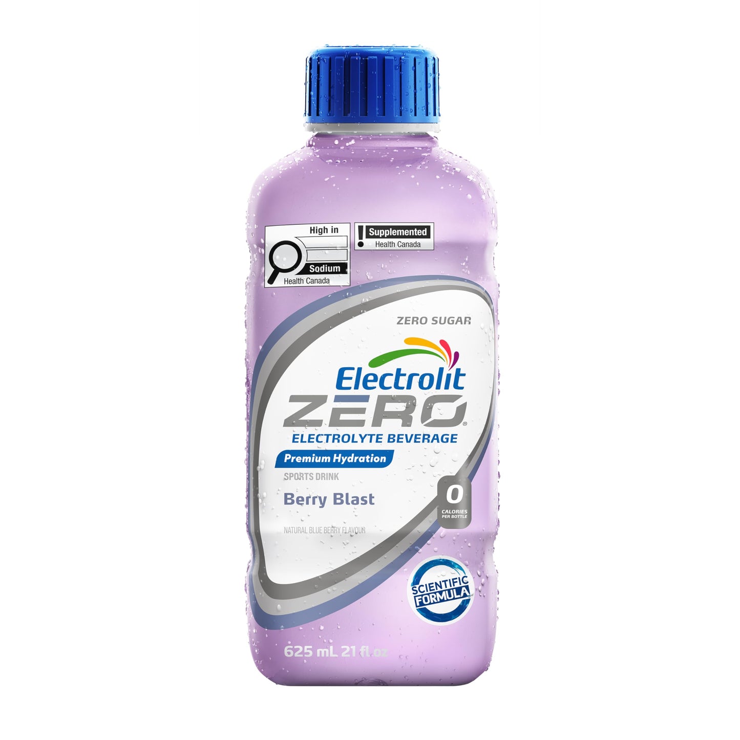 Electrolit Zero Hydration Beverage & Recovery Drink w/Electrolytes, 625ml - Pack of 12- BERRY BLAST 🍁 All In One Marketplace Canada