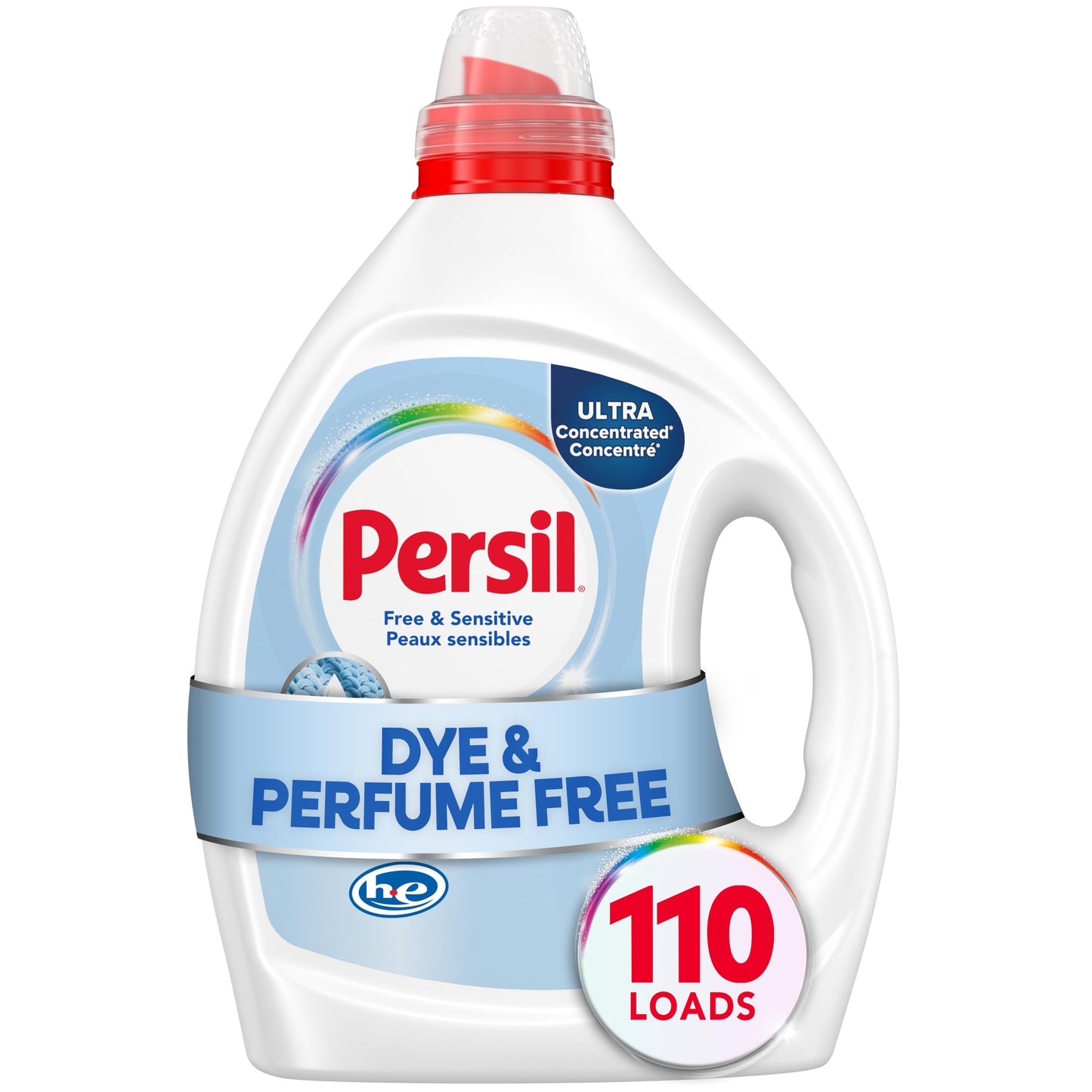 Persil® 2x Concentrated Laundry Detergent Free & Sensitive, 2.43L/110 Loads - Available at All In One Marketplace Canada