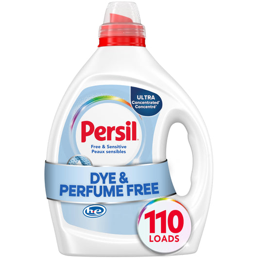 Persil® 2x Concentrated Laundry Detergent Free & Sensitive, 2.43L/110 Loads - Available at All In One Marketplace Canada