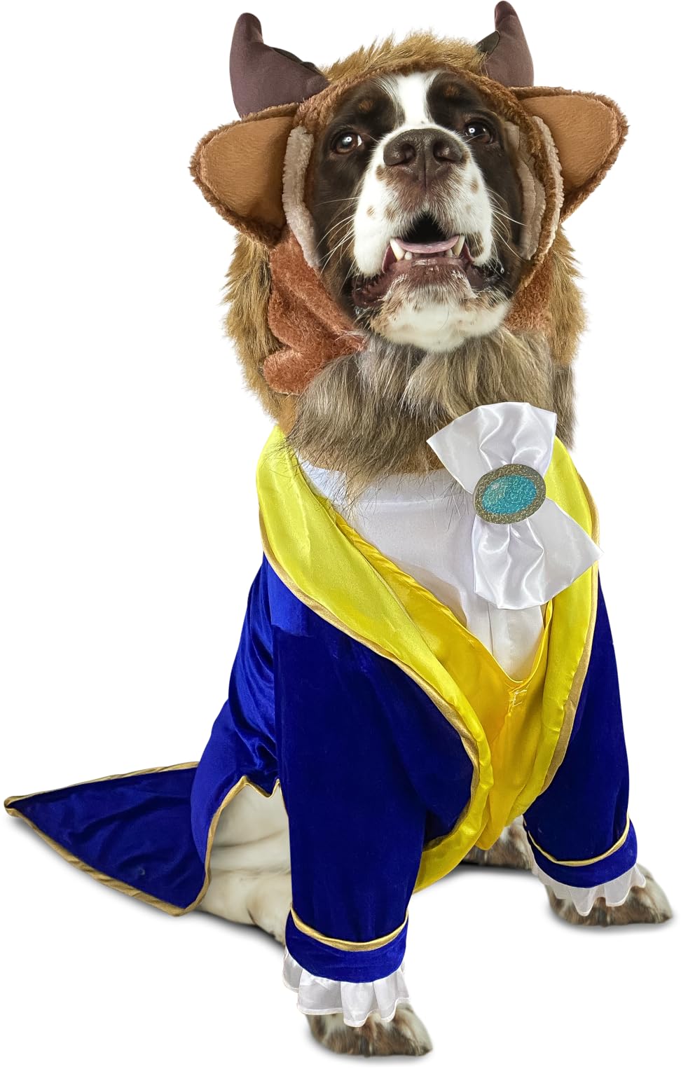 Costume de Bête Disney La Belle et la Bête pour animal de compagnie par Rubies, taille 3X, pour fêtes à thème et Halloween