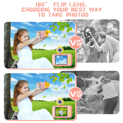 ARNSSIEN Kids Camera with Video,180°Flip Lens,2.4" Selfie Camera for Kids 🍁 All In One Marketplace Canada