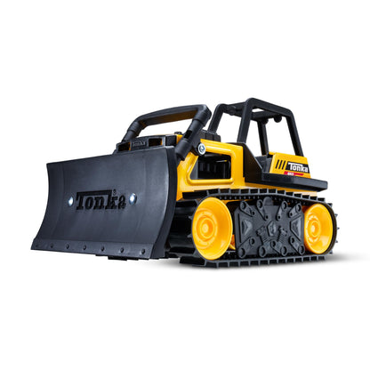 Tonka Steel Classics, Bulldozer– Made with Steel and Sturdy Plastic, Yellow Friction Powered Toy Construction Truck, Ages 3+ Boys and Girls, Kids, Toddlers, Christmas Birthday Gifts 🍁 All In One Marketplace Canada