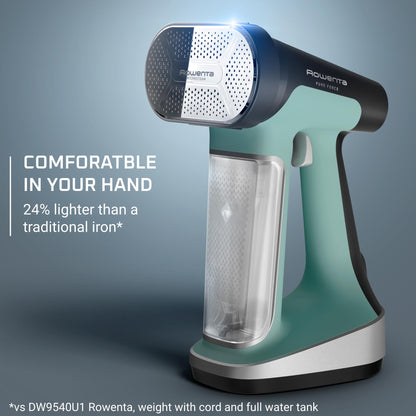 Rowenta Handheld Steamer for Clothes, Pure Force 2in1 Steamer & Iron, 1875W, Vertical/Horizonal Steaming & Ironing, Lightweight, Auto-off, XL power, 1875 Watts, DR8822 Rowenta