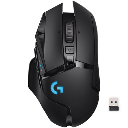Logitech G502 Lightspeed Wireless Gaming Mouse - Black