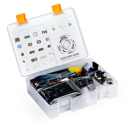 ELEGOO UNO R3 Super Starter Kit Compatible for Arduino- 60+ Components, 24-Lesson Tutorial, STEM Education Kit for Beginners Ages 10+ (Incl. Power Supply & 9V Battery) - Available at All In One Marketplace Canada