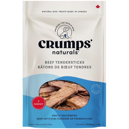 Crumps' Naturals, Beef Tendersticks, 250 g, Dog Treats