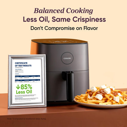 Cosori Air Fryer 5Qt (4.7L), 9-in-1, Up to 450°F, Quiet Operation, Nonstick - Available at All In One Marketplace Canada