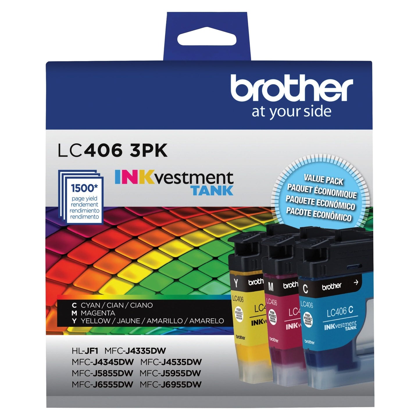 LC4063PKS Standard-Yield Colour Ink Cartridge 3-Pack 🍁 All In One Marketplace Canada