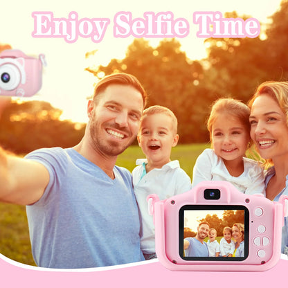 Kids Digital Zoom Camera for 3-12 Year Old Girls/Boys - Selfie Camera With Video, 32GB TF Card - Christmas Birthday Festival Gift 🍁 All In One Marketplace Canada