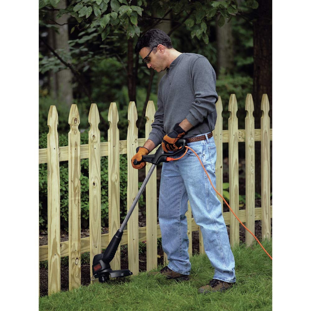Black+Decker Electric Trimmer/Edger, Corded, 3.5 amp, 12-Inch (ST4500) BLACK+DECKER