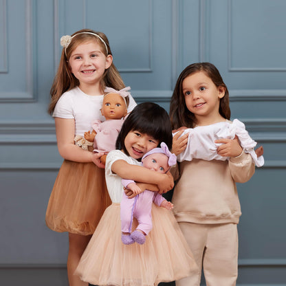 LullaBaby Baby Doll Clothes Set, 13-Piece Fashion and Bath Outfits LullaBaby