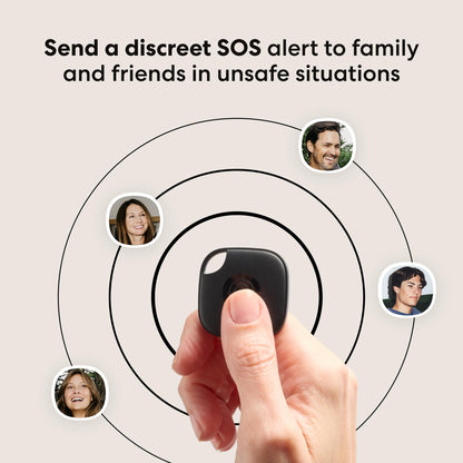 Life360 Tile Starter Pack - Bluetooth Trackers and Item Finders for Keys, Wallets & More. Both iOS and Android Compatible. Phone Finder. 2-Pack (Black Mate/Slim)