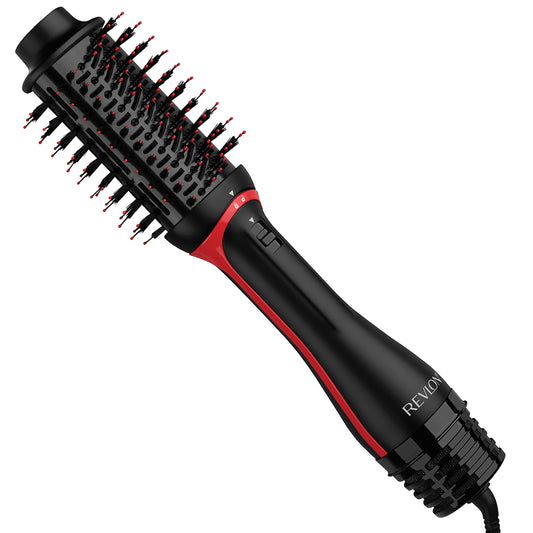 Revlon RVDR5298F One-Step Volumizer PLUS, Tourmaline Ionic Technology, Ionic Hair Dryer, Hot Air Brush, Less Frizz, 4 Heat/Speed Settings, Travel Friendly, Black - Available at All In One Marketplace Canada