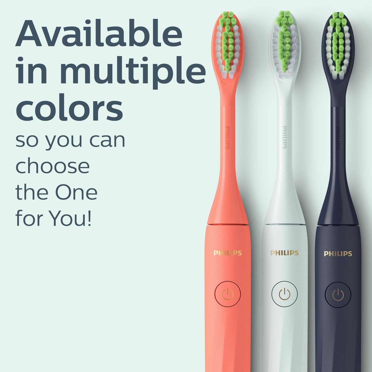 PHILIPS One By Sonicare Battery Toothbrush, Mint, Hy1100/03, 1 Count 🍁 All In One Marketplace Canada