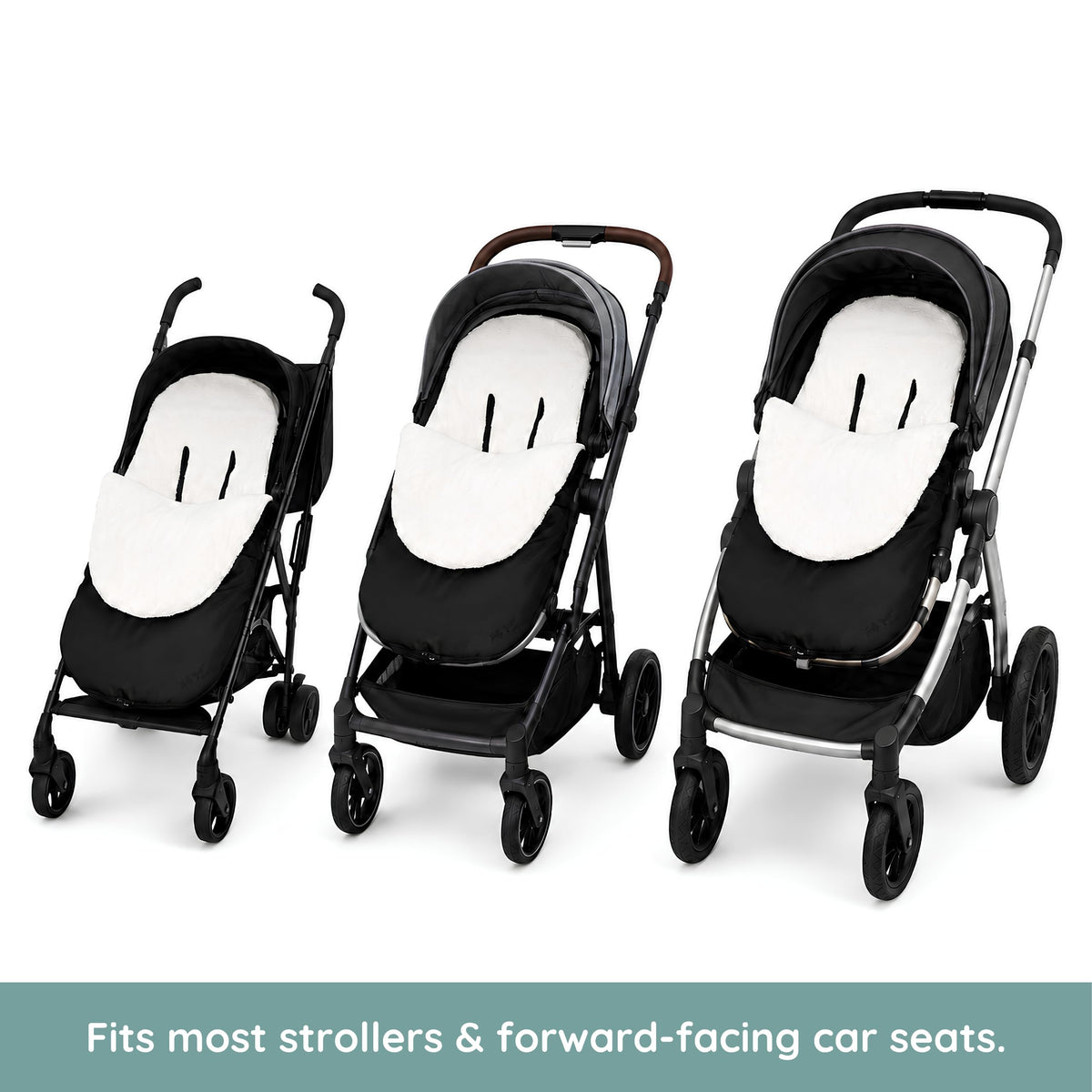 Jolly Jumper Snuggle Bag - Winter Baby Essentials Stroller Footmuff & Bunting Bag with Zipper & Harness Slots for Walks & Travel 🍁 All In One Marketplace Canada