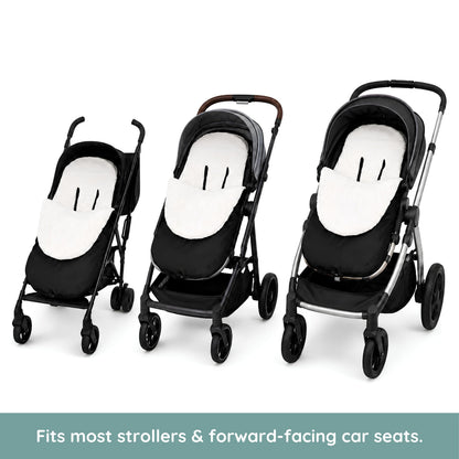 Jolly Jumper Snuggle Bag - Winter Baby Essentials Stroller Footmuff & Bunting Bag with Zipper & Harness Slots for Walks & Travel 🍁 All In One Marketplace Canada