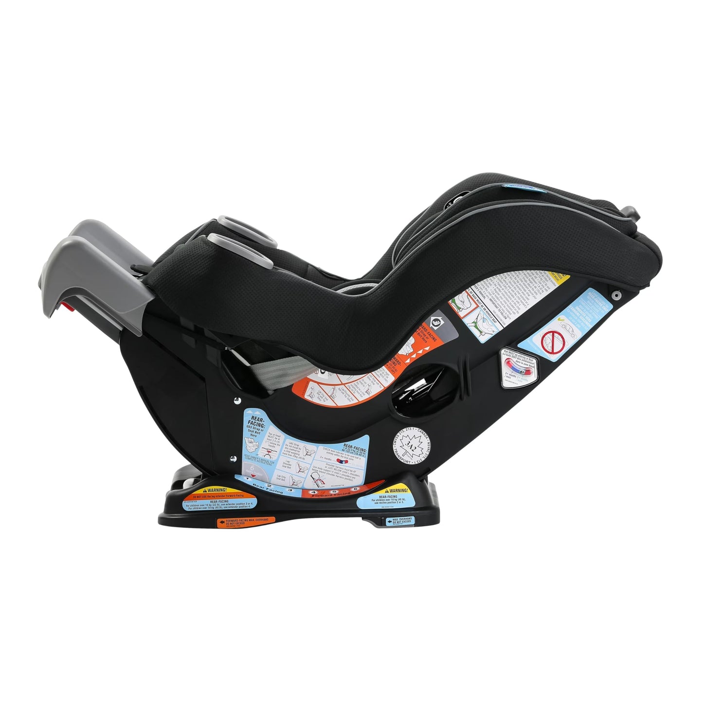 Graco Extend2Fit Convertible Car Seat, 2-in-1 Forward & Rear-Facing Baby Car Seat, 1.8-30 kg (4-65 lb), Titus