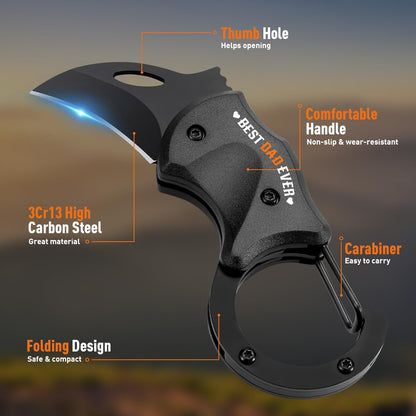 Stocking Stuffers Gifts for Men, Dad Gifts for Pocket Carabiner Gadgets 🍁 All In One Marketplace Canada
