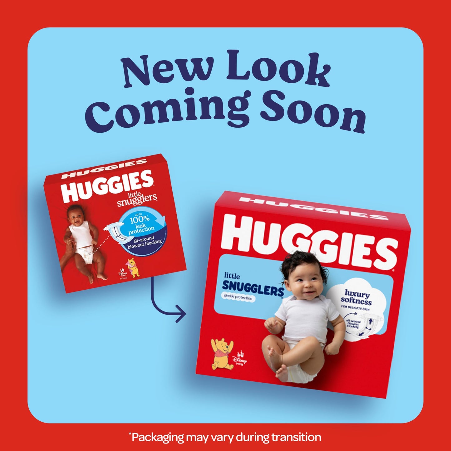 Couches pour bébés HUGGIES Little Snugglers, taille 5, 12 kg et plus, 104 unités