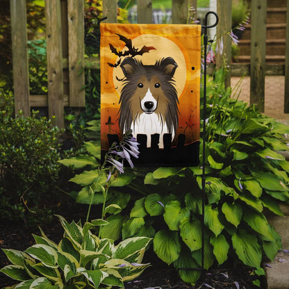 Drapeau de jardin Caroline's Treasures BB1800GF motif Sheltie pour Halloween, petite taille, multicolore