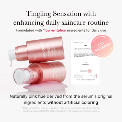 medicube PDRN Pink Collagen Exosome Shot Serum 7,500 PPM | Liquid Skin Booster | Exosome, Salmon DNA PDRN, Spicules | Uneven Skin Tone, Pore Care, Texture | Korean Skin Care 1.01 fl.oz - Available at All In One Marketplace Canada