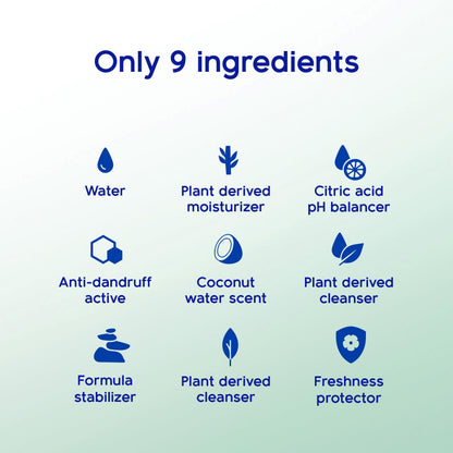 Head & Shoulders Anti-Dandruff Shampoo, Bare Pure Clean, 1% Pyrithione Zinc, Oily Scalp Relief, Free of Sulfates, Silicones, Dyes, Dermatologically Accredited by Skin Health Alliance (2x 400mL) Head & Shoulders
