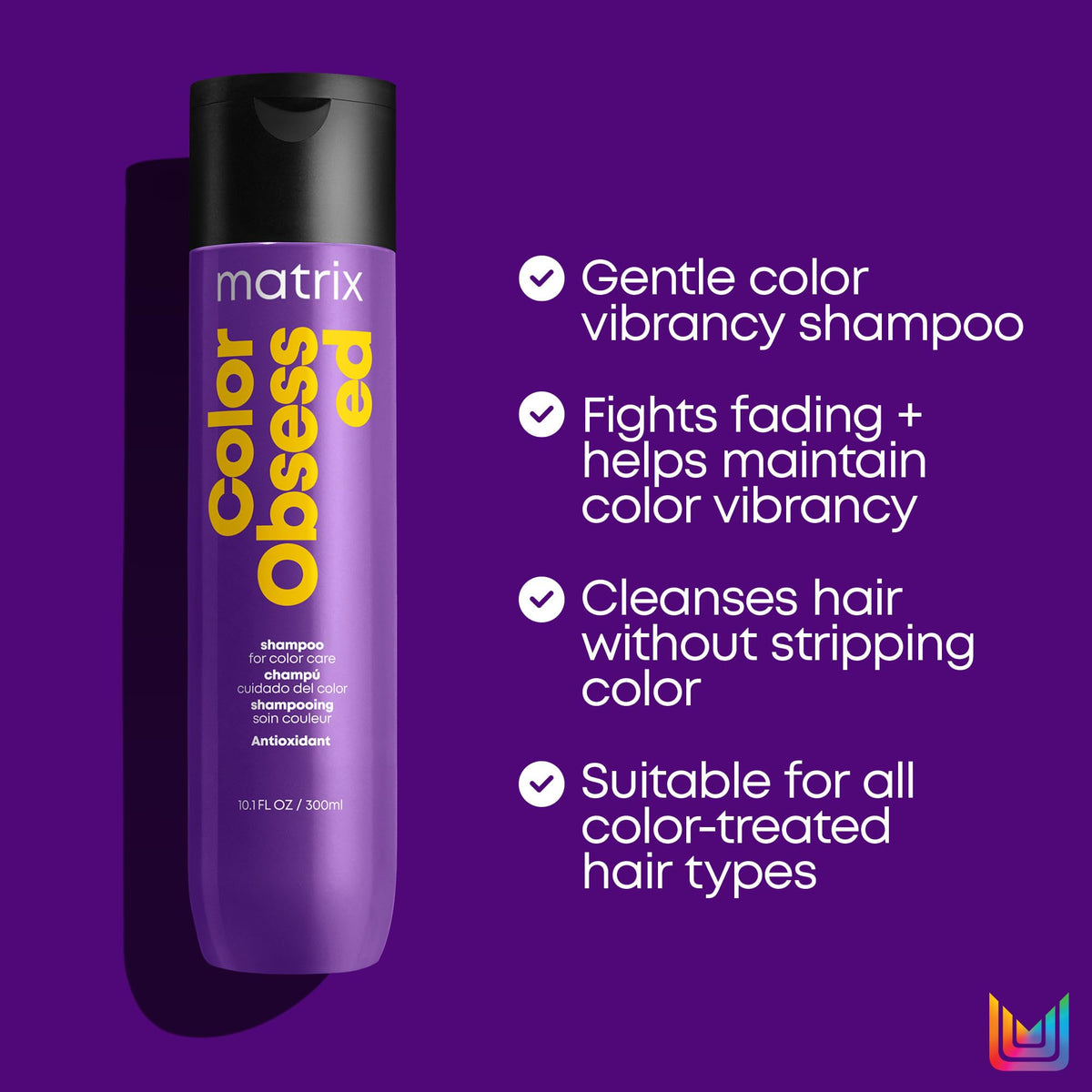 Matrix Color Obsessed Antioxidant Shampoo, 300 mL