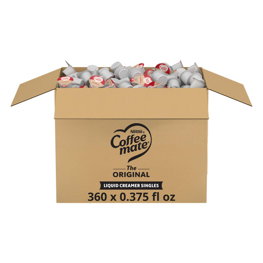 Coffee-Mate Original Liquid Creamer Singles, 0.375oz (Pack of 360)