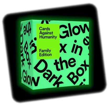 Cards Against Humanity Family Edition: Glow in The Dark Box • 300-Card Expansion Cards Against Humanity