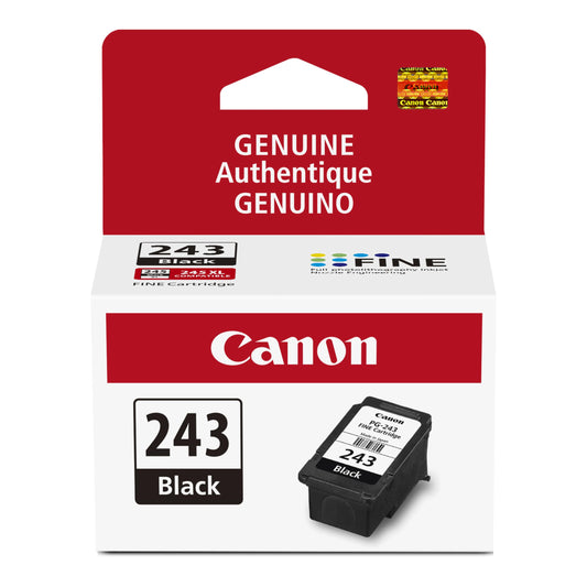 Canon PG-243 Black Ink Cartridge Compatible to Printer iP2820 MX492, MG2420, MG2520, MG2920, MG2922, MG2924 MG3020, MG2525, TS3120, TS302, TS202 and TR4520