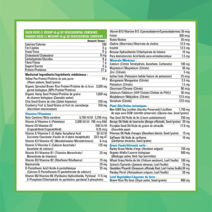 Progressive VegEssential, All-In-One Vegan Protein, Greens, Vitamins & Minerals Powder - Vanilla Flavour, 840 g