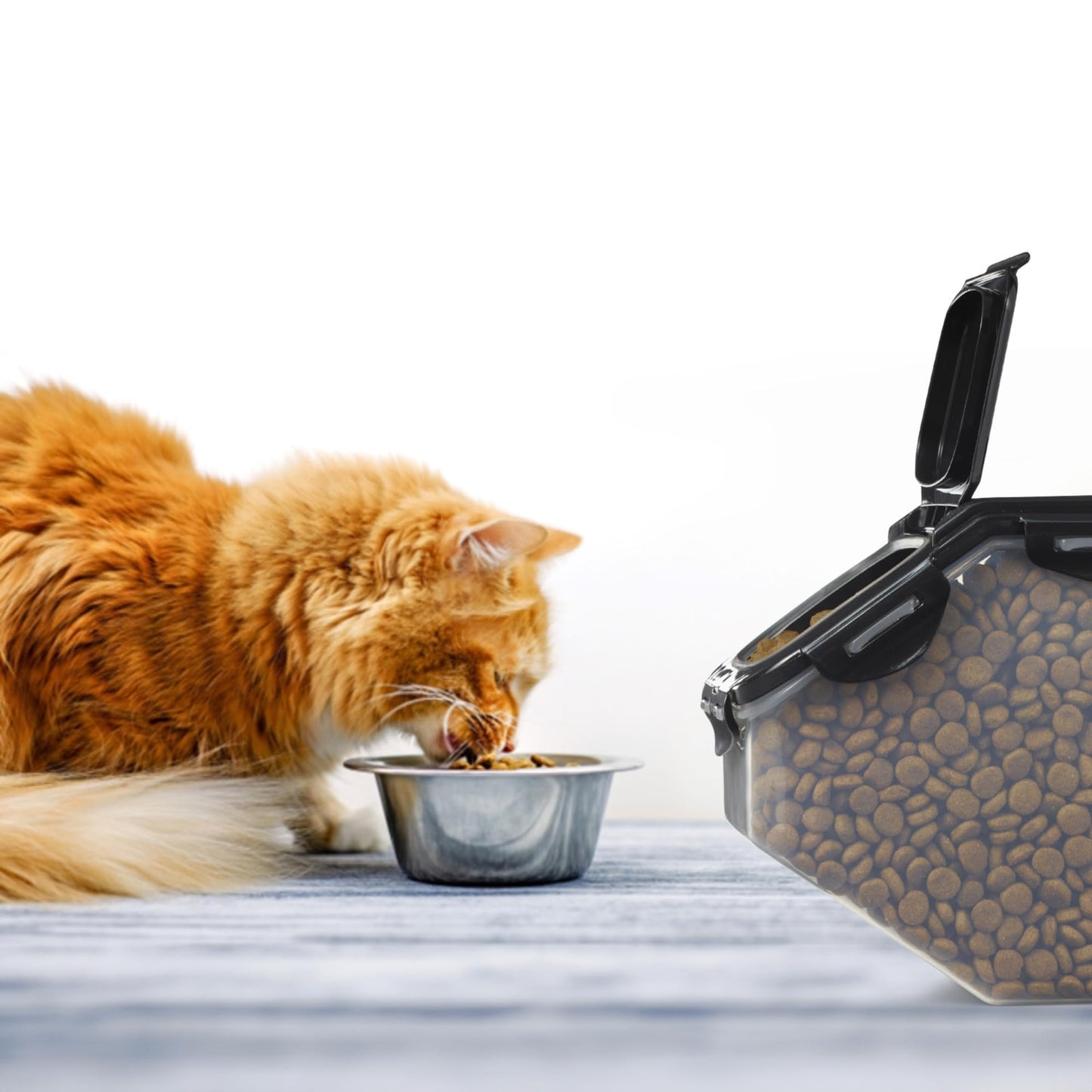 Starfrit LocknLock Pet Food Container - 169oz/5L - Airtight - 4-Sided Locking Flip Top Lid 🍁 All In One Marketplace Canada