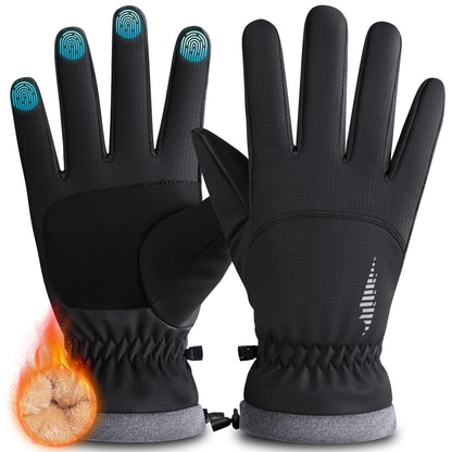RIVMOUNT Winter Gloves Women Men Touch Screen Waterproof Warm Gloves, for Cold Weather Running, Driving, Cycling, Biking, Riding, Walking, Hiking, Outdoor Sports, Daily Work 🍁 All In One Marketplace Canada