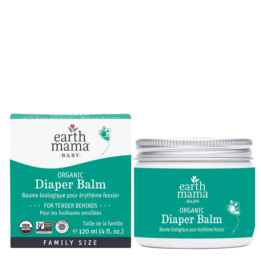 Earth Mama Organic Baby Diaper Balm, 120ml